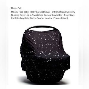Baby Car Seat and Nursing Cover (Constellation)